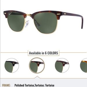Ray Ban Clubmaster Sunglasses